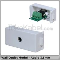 Gambar Wall Outlet Modul Audio 3.5mm dari tokokabel Kota Administrasi Jakarta Utara 1 Tokopedia