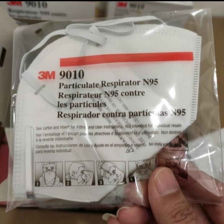 Masker N95 3M - Masker 3M N95 9010 - Masker Anti Virus - Masker Medis