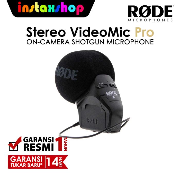 Gambar Rode Microphone Stereo Videomic Pro Rycote -INSTAXSHOP dari Instaxshop Kota Bandung Tokopedia