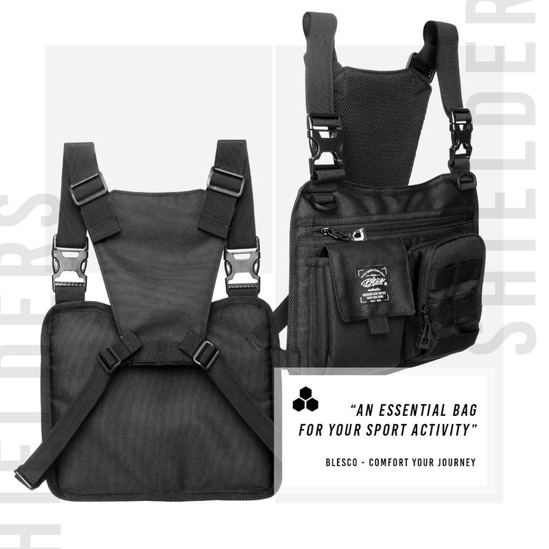 Tas Rompi Dada Pria Chest Bag Rig Original Premium Multifungsi 3