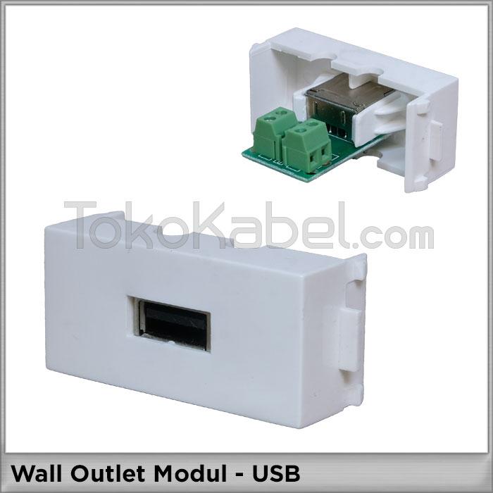 Gambar Wall Outlet Modul USB dari tokokabel Kota Administrasi Jakarta Utara Tokopedia