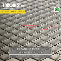Gambar Expanded metal - Ornamesh F2028 (lbr) Bandung dari Teguh tokobesi Kota Bandung 1 Tokopedia