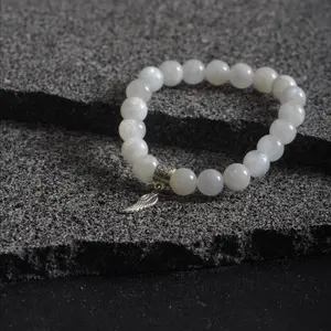 Gelang "Full Moon" (Premium Moon Stone)