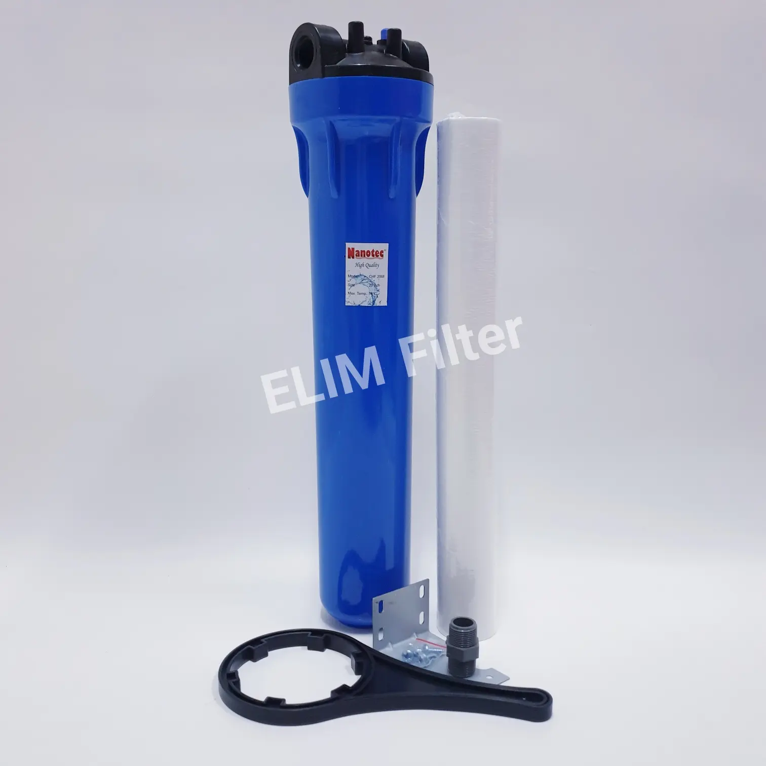 Paket ONE Housing 20 inch + Catridge Sedimen - BLUE