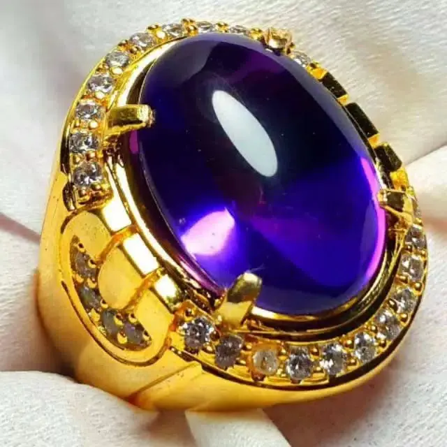 batu NATURAL KUCUBUNG AMETHYST super luster termurah