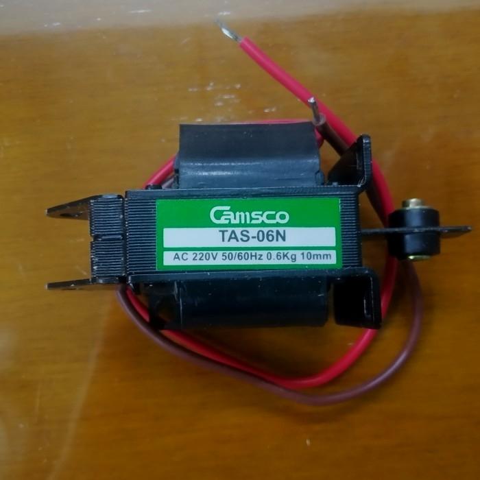 Gambar Solenoid Tarik / Selenoid Solenoid Coil 0,6kg TAS-06N Camsco dari Hokila Electric Kota Administrasi Jakarta Barat Tokopedia