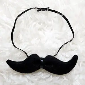 Dasi Kumis Kostum Halloween Party Mustache Black Dasi Kupu Kupu