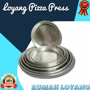 Loyang Pizza Press 22cm Cetakan Pizza Tanpa Sambungan ukuran 24cm
