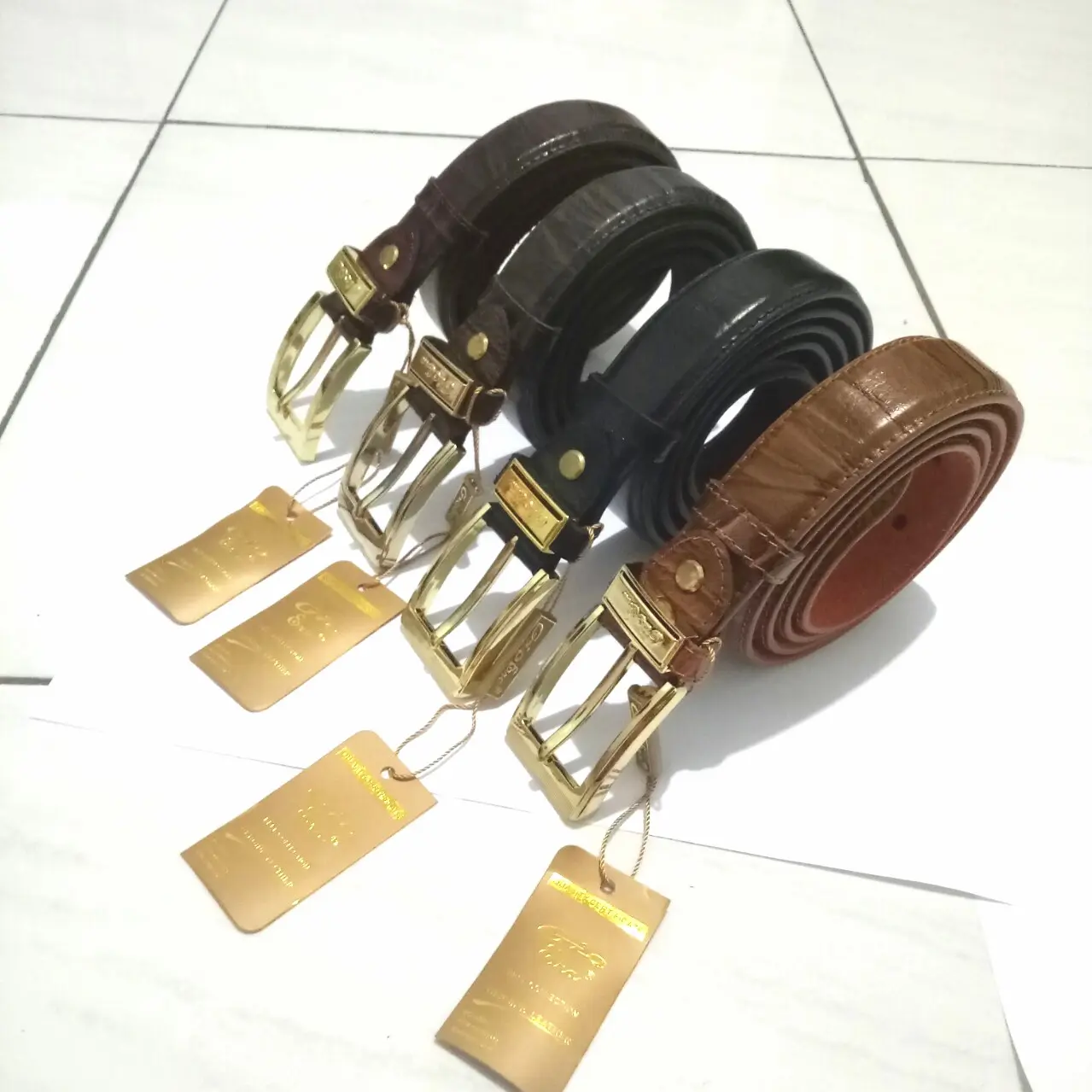 TOKEGESPERS-2 IKAT PINGGANG GIO ERA ORIGINAL BELT GESPER KULIT ASLI
