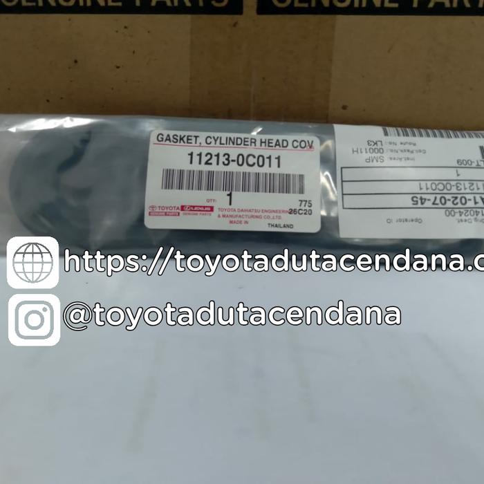 Gambar GASKET COVER VALVE INNOVA BENSIN GASKET TUTUP KLEP dari toyota duta cendana Kab. Cianjur Tokopedia