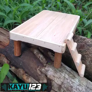 Meja Kayu Hamster 28x18x10 cm Arena Bermain Hamster (HT-04)