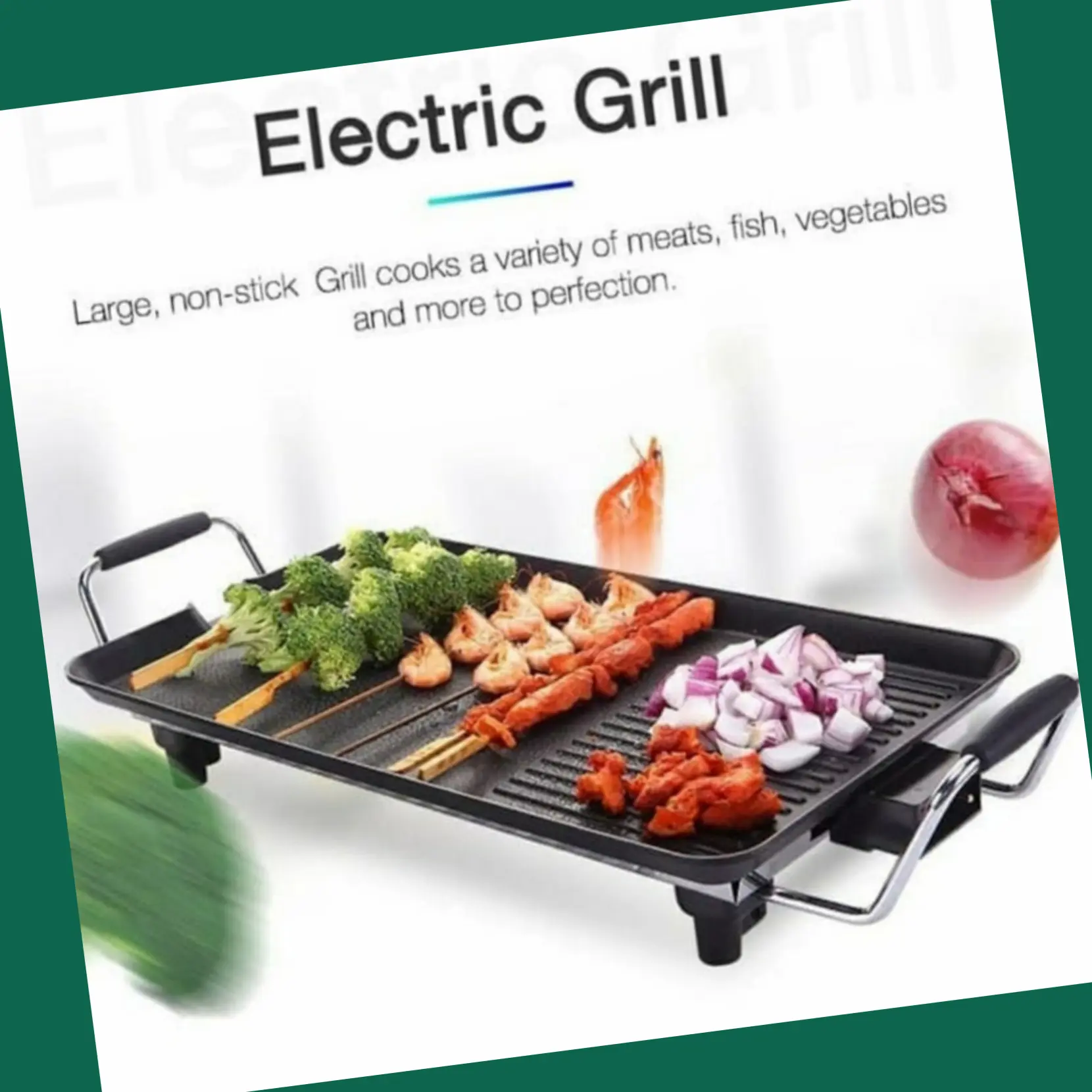 SALE GROSIR Idealife IL-116 Electric Grill Pemanggang Listrik Pemangga