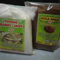 Gambar Paket asam lambung tepung garut/arrowroot dan gula aren/semut kemas250 dari Mas Malik ibrahim Kota Tangerang 1 Tokopedia