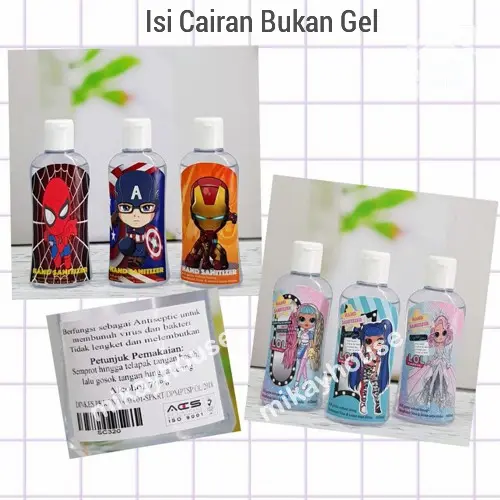 Hand Sanitizer Anak Kids Hand Sanitizer Antiseptik Spray 60ml (Pembers