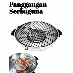 Pemanggangan listrik serbaguna multifungsi makanan (FREE BUBLE WRAP)