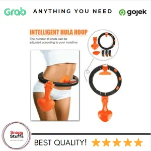 Intelligent Hula Hoop Hulahoop Pengecil Perut Alat Fitness Cerdas