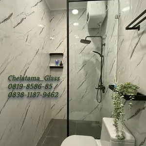 Partisi, Shower Box, Shower Screen, Kaca Kamar Mandi Clip Dekkson