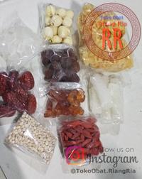 Gambar PEACH GUM Dessert PAKET Herbal Tao Jiao Isi 9 macam - 180gr dari TO Riang Ria Kota Administrasi Jakarta Utara 1 Tokopedia