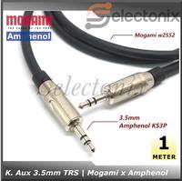 Gambar Kabel Aux Amphenol x Mogami 2552 [1.5m] dari Selectonix Kota Administrasi Jakarta Utara 1 Tokopedia