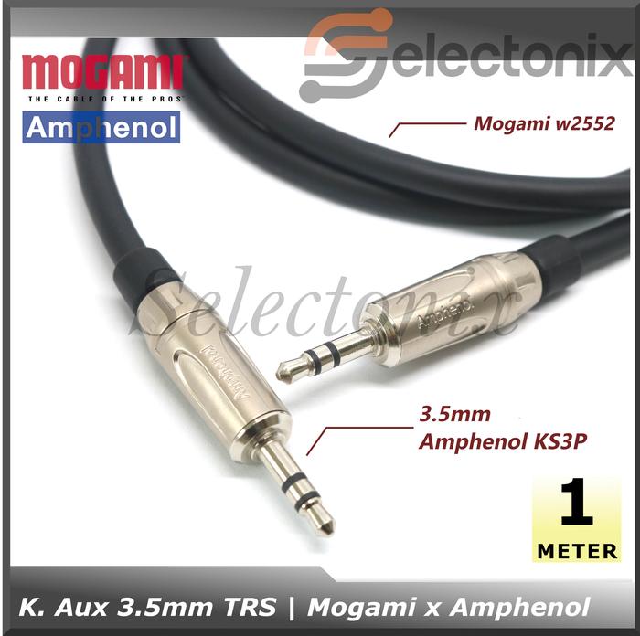 Gambar Kabel Aux Amphenol x Mogami 2552 [1.5m] dari Selectonix Kota Administrasi Jakarta Utara Tokopedia