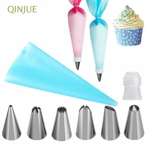 TR0019 - Set Spuit Piping dengan Bahan Stainless Steel untuk Hiasan Ku