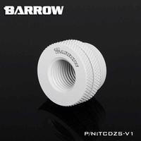 Gambar BARROW TCDZS-V1 Threaded Pass Through G1/4 F-F Fitting - White dari BerlianCom Kota Surabaya 3 Tokopedia