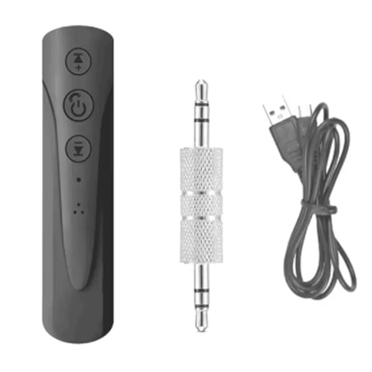 Bluetooth Receiver Jack AUX 3.5mm Bluetooth Audio Receiver - BT8 Black