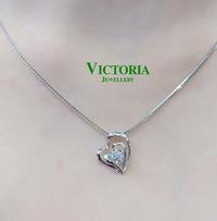 Gambar Liontin Berlian VPD603669 Victoria Jewellery dari Victoria Jewellery Online Kota Administrasi Jakarta Selatan 3 Tokopedia