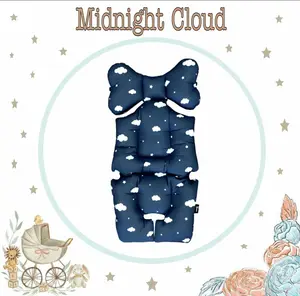 Alas Stroller Korea - Areum Stroller Liner - MIDNIGHT CLOUD