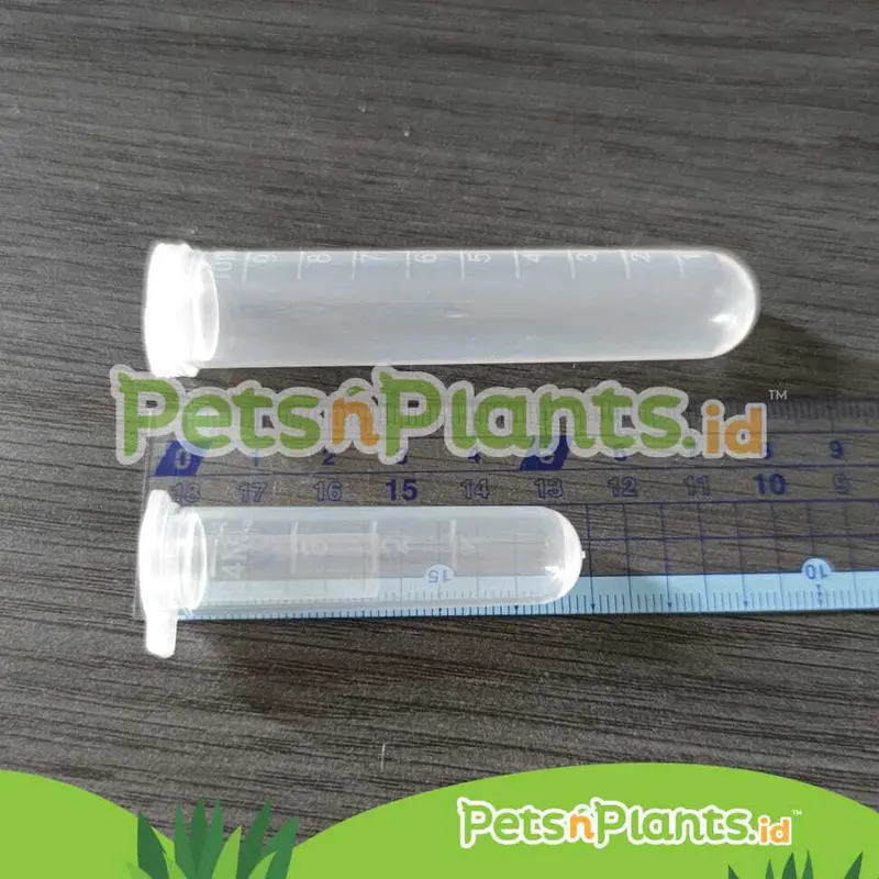 Tabung Plastik Tempat Menyimpan Benih Bibit Hidroponik Seed Bottle 5ML 1