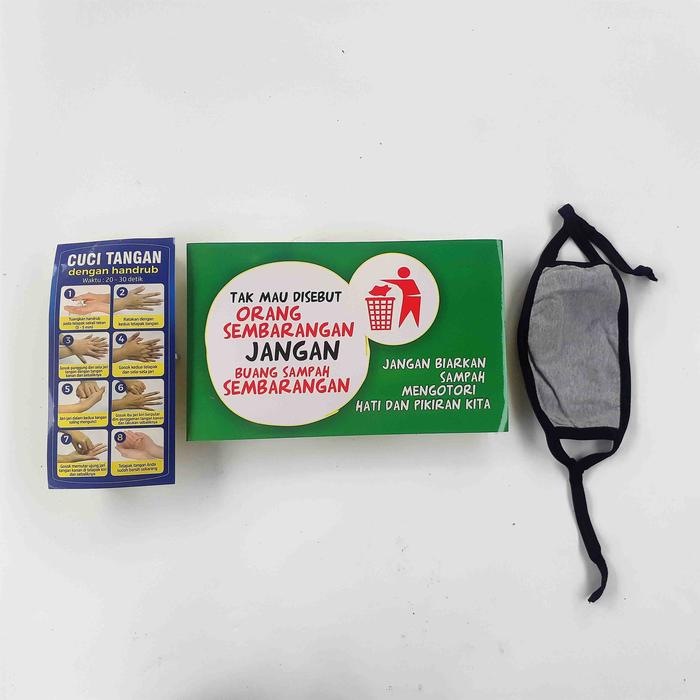Gambar Paket : Stiker Larangan Buang Sampah + bonus Stiker Cara Cuci Tangan dari Sahabat Sejasa Kab. Sleman Tokopedia