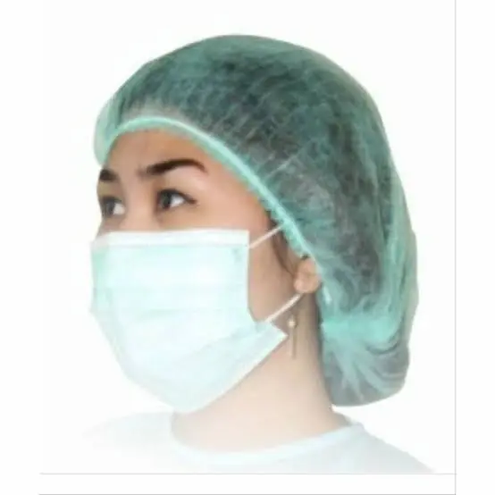 Topi Operasi Sensi/ Penutup Kepala Rambut/ Gojek Grab APD Bisa COD