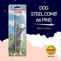 Gambar Sisir Anjing Anti Kusut | Dog Steel Comb Grooming Pet dari Octagon Pet Indonesia Kota Surabaya 4 Tokopedia