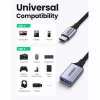 Gambar UGREEN Kabel OTG Type C to USB 3.0 Nylon braided - DONGLE 50283 dari Edgecom Kota Administrasi Jakarta Pusat 3 Tokopedia