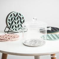 Gambar Tatakan Alas Piring Gelas Panci Bahan Anti Panas Bulat Bermotif - Ikan Pink dari Homescaleid Kota Tangerang Selatan 1 Tokopedia