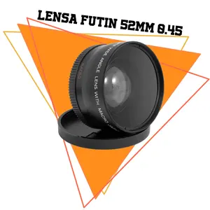 Futin 52mm Wide-Angle 0.45X Macro Lens Attachment for Digital Cameras