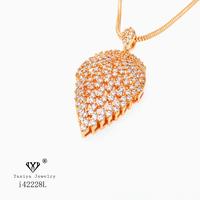 Gambar Liontin Wanita Permata Perhiasan Lapis Emas 18K YAxiya Jewelry 714 dari YAXIYA JEWELRY Kota Administrasi Jakarta Barat 3 Tokopedia