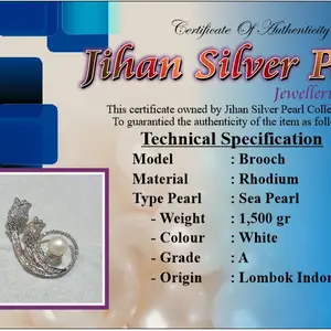 BROS RHODIUM MAWAR MUTIARA AIR LAUT GREAD A