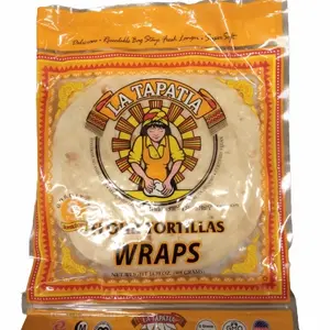 la tapatia tortilla flour 8" 408 gr