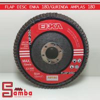 Gambar ENKA FLAP DISC 180 / GURINDA AMPLAS 180 dari SAMBA Kota Tangerang Selatan 1 Tokopedia