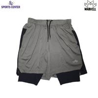 Gambar Celana Pendek Olahraga Marvell Premium Multi Fungsi Oliver Olive dari Sports Center Kota Surabaya 2 Tokopedia