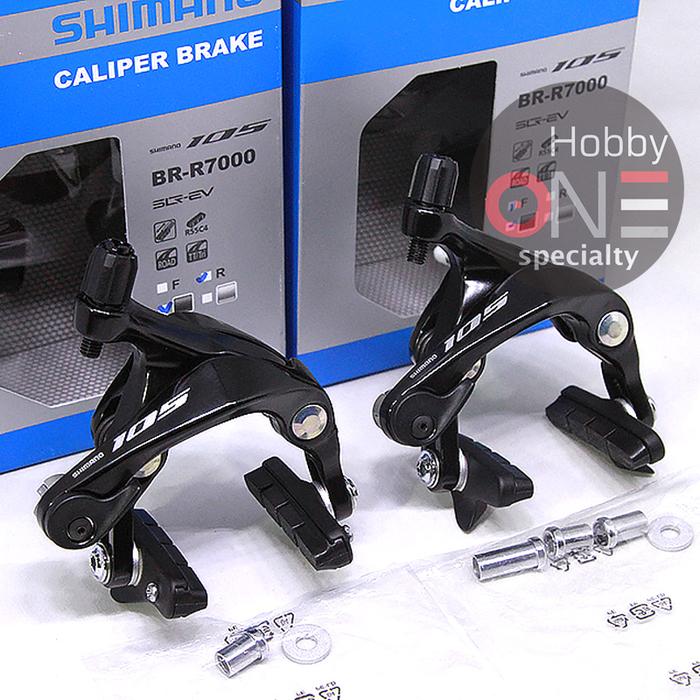 Gambar SHIMANO 105 BR-R7000 R7000 U Brake Sepasang Depan Dan Belakang dari Hobby One Kota Bandung Tokopedia