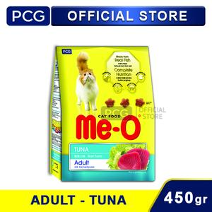 Me-O Makanan Kucing Kering Dry Cat Food Adult Tuna Flavor 450 Gr