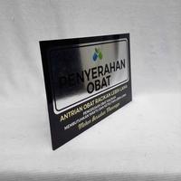 Gambar Akrilik Penerimaan Resep dan Penyerahan Obat - Penyerahan dari Sahabat Sejasa Kab. Sleman 1 Tokopedia