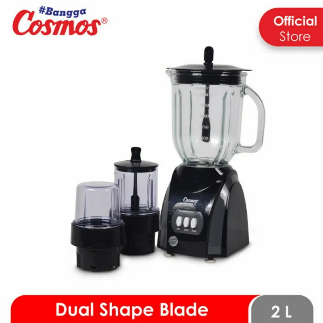 Blender Kaca Cosmos CB-282G Kapasitas 2 Liter