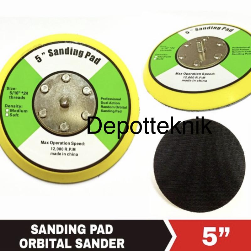 Sanding pad 5 inch m8 12000 rpm poles polisher - Shop | Tokopedia