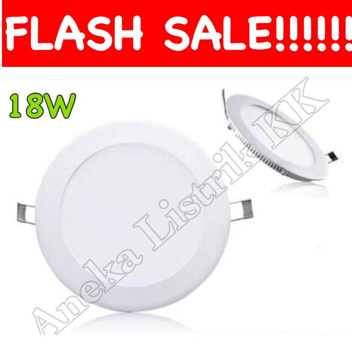 Gambar Downlight Panel LED IB BULAT PUTIH 18w DL INBOW | Masuk Plafon dari Aneka Listrik KK Kota Administrasi Jakarta Pusat Tokopedia