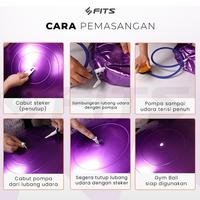 Gambar SFIDN FITS Gym Yoga Ball | Bola Yoga Fitnes Pilates Yoga Anti Burst - Ungu, 65cm dari Sfidn Jakarta Selatan 2 Tokopedia