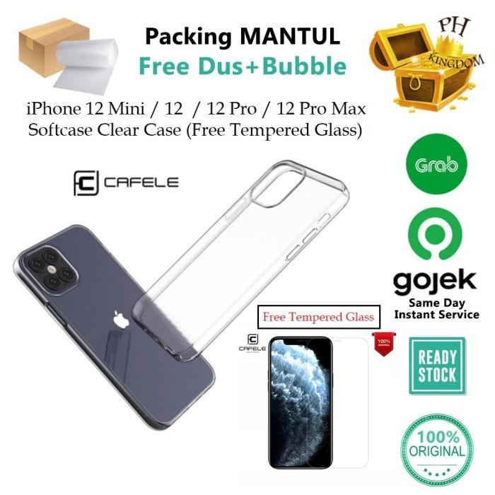 Gambar CAFELE iPhone 12 / Mini / Pro / Pro Max - Ultra Slim Clear Softcase - IPH 12 MINI dari PH-KINGDOM Kota Administrasi Jakarta Barat Tokopedia