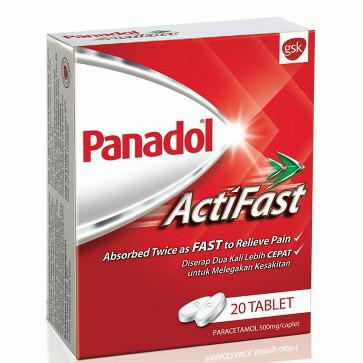 Panadol Actifast Merah 10 tablet